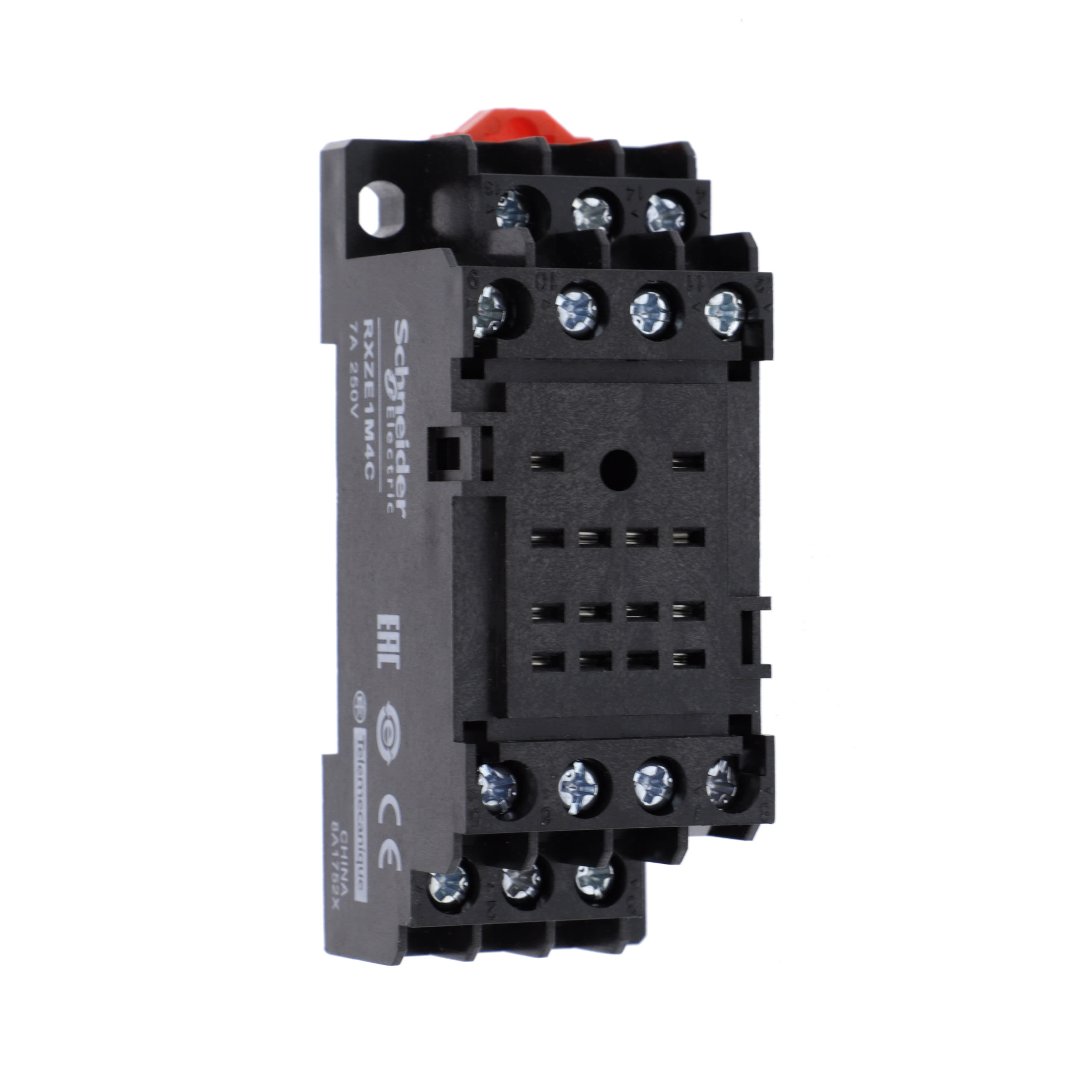 Schneider Electric - Harmony Relay RXMLB - embase simple 29mm - contacts mixés - 7A 4OF