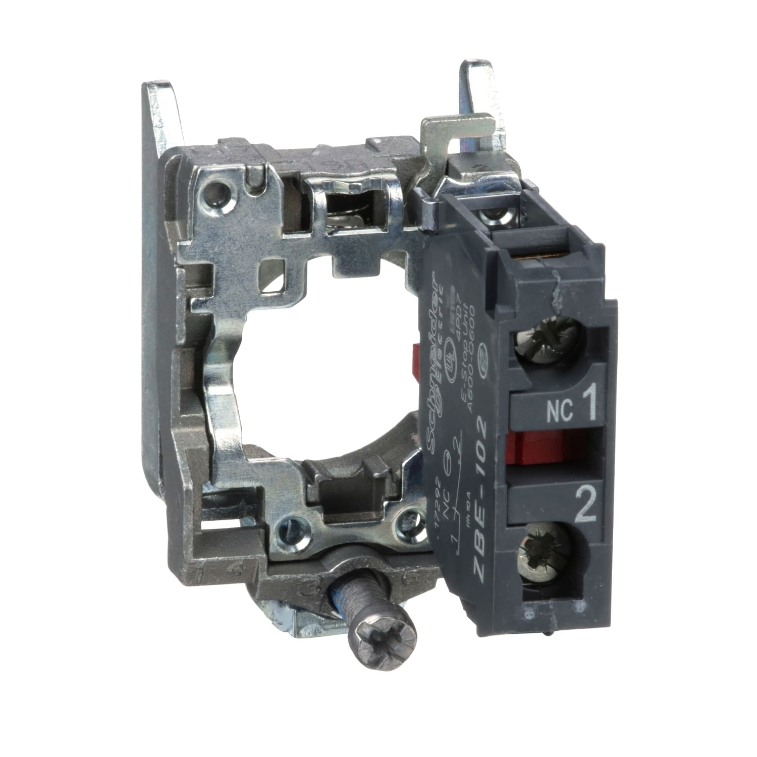 Corps De Bouton Schneider Electric Harmony XB5 - 1O Raccordement Vis-Étrier - Pour Automatisme Industriel