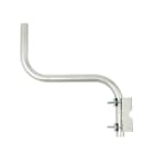 Erard - Kit de fixation en "S", tube Ø40 mm, déport 46cm, haut 52cm, kit fix - Zinc bleu