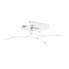 Erard - SQUARE support vidéoprojecteur plafond avec platine rotative Blanc