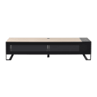 Erard - NAGA meuble TV fermé 2000 Nordic, avec chargeur 4 USB et chargeur QI (induction)