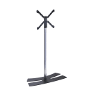 Erard - LUX-UP 1400 L pied TV Noir, orientable de +/- 20°, gestion des câbles.