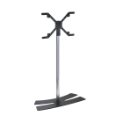 Erard - LUX-UP 1400 XL pied TV Noir, orientable de +/- 20°, gestion des câbles.