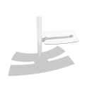 Erard - LUX-UP tablette porte périphérique - poids maximum supporté de 5 kg