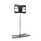 Erard - LUX-UP 1600XL pied TV Noir, orientable de +/- 20°, gestion des câbles.