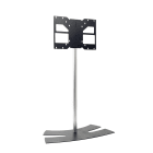 Erard - LUX-UP 1600XL pied TV Noir, orientable de +/- 20°, gestion des câbles.