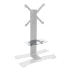 Erard - WIIL - Tablette Noire pour colonnes WILL, poids maximum supporté de 5 kg