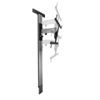 Erard - EXO STAND PRO Support mural alu inclinable & orientable, 1 bras, col cache câble