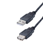 Erard - Cordon USB - 1m80 - 2.0 - A mâle / femelle - noir