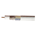 Erard - Bobine de câble TV/SAT - 50m - 75 Ohms - diamètre 6.8 mm - 19 VATC - blanc