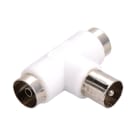 Erard - Adaptateur TV 9.52 mm M / 2 x TV 9.52 mm F - nickel