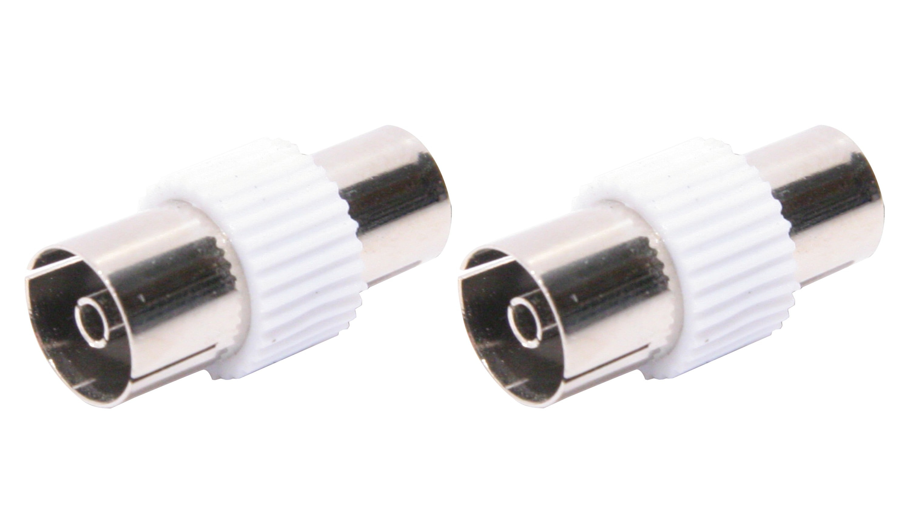 Erard - Kit de 2 Adaptateurs - TV 9 mm M/TV 9.52 F + TV 9.52 mm M/TV 9 mm F - nickel