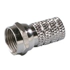 Erard - Kit de 10 prises F 7 mm à visser - pour câbles 17 et 19 VATC diam. 7 mm - métal