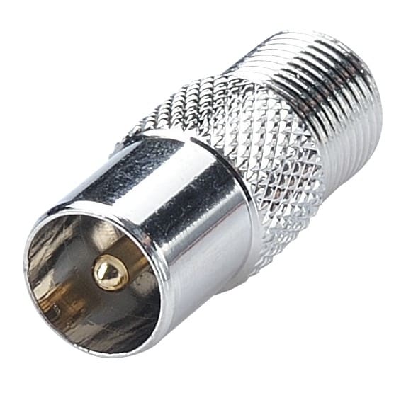 Erard - Adaptateur F femelle / TV 9.52 mm mâle - nickel