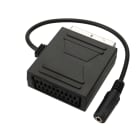 Erard - Adaptateur Péritel M/F -0m20 - sortie audio (Jack 3.5mm F) - extraction du son
