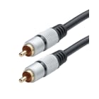 Erard - Cordon 1 RCA - 15m vidéo numérique M/M - prises métal - OR