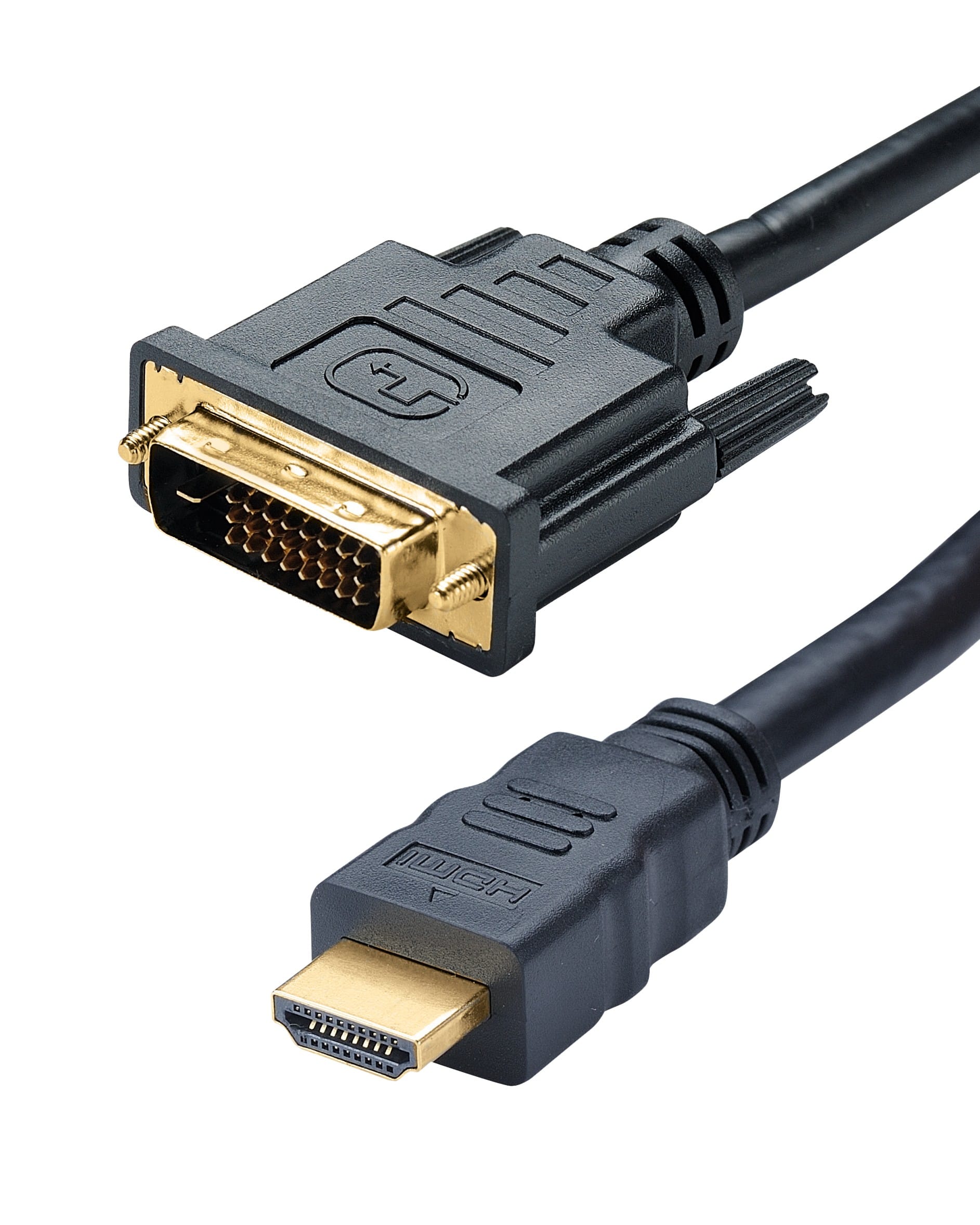 Erard - Cordon HDMI A - 1m50 M / DVI-D M - Full HD 1080p - bidirectionnel - OR
