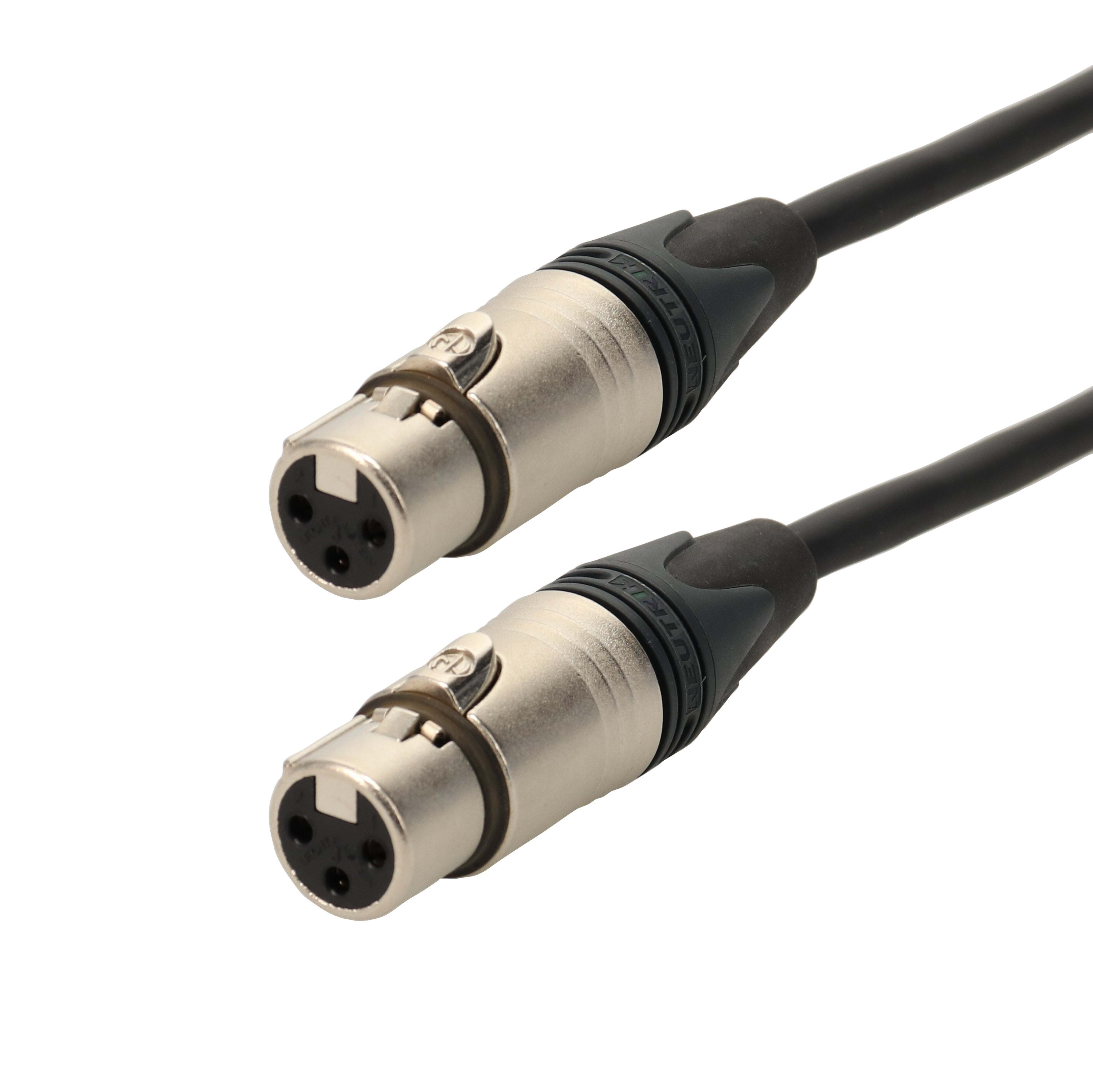 Erard - Cordon XLR 3 broches F/F - connecteurs NEUTRIK - 20m