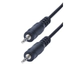 Erard - Cordon Jack 3.5mm M/M - 1m50, couleur noire