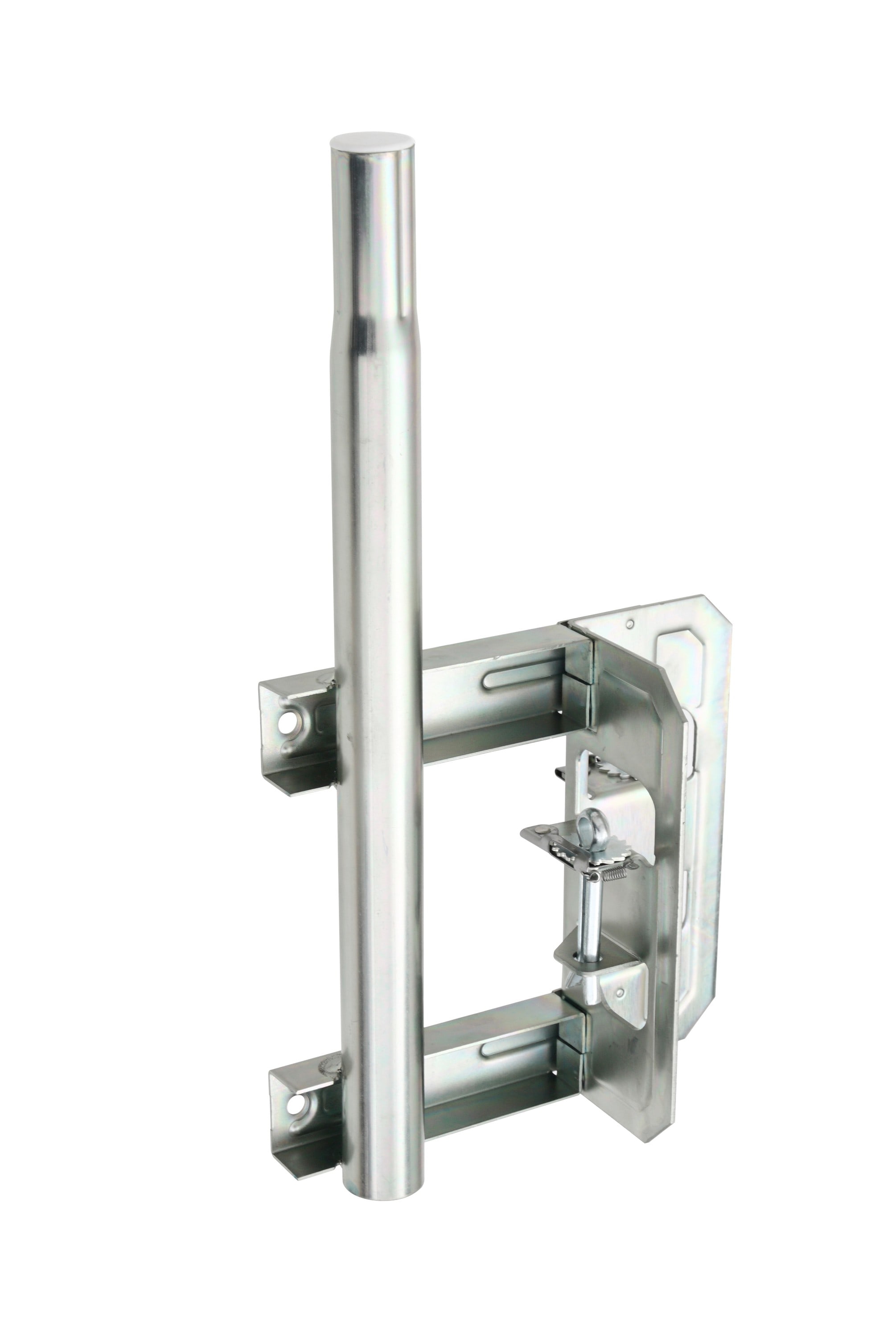 Erard - Fixation simple à mat soudé de 50 cm, Ø 40 mm-  Zinc bleu