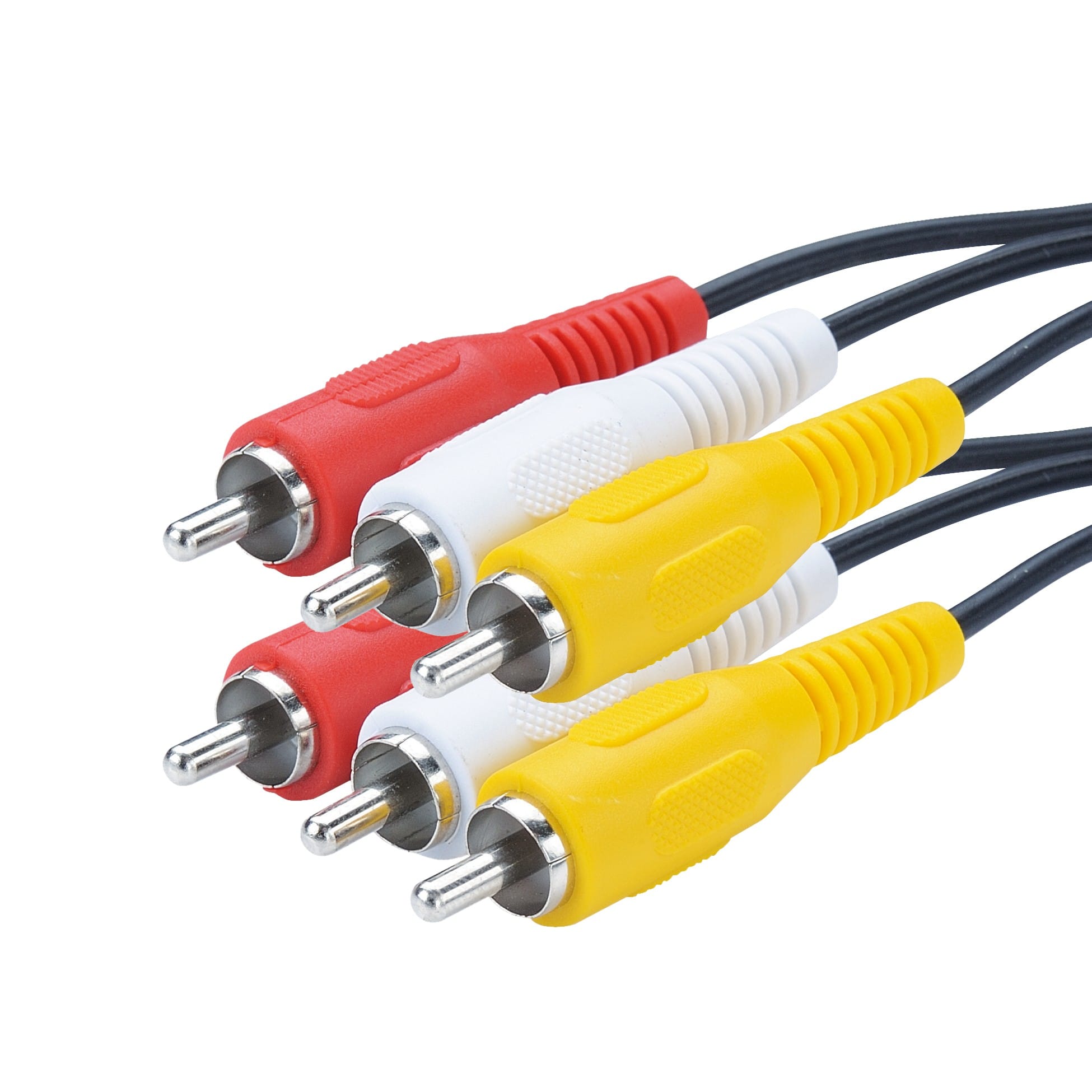 Erard - Cordon 3 RCA mâle / mâle - 1m50 -  nickel