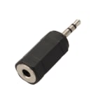 Erard - Adaptateur Jack 2.5mm M / Jack 3.5mm F, couleur noire