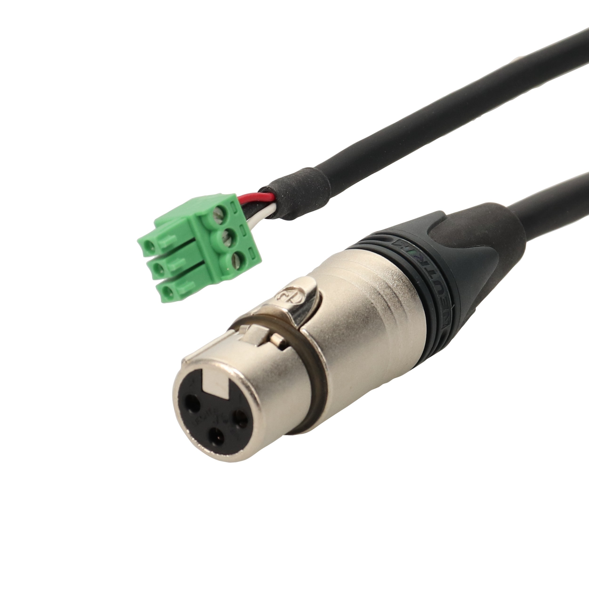Erard - Cordon enfichable avec connecteurs EUROBLOC 3 broches F/ XLR 3 broches F  5m
