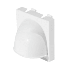 Erard - Plastron de sortie de câbles - 2 modules - 45x45 mm