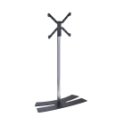 Erard - LUX-UP 1400 L pied TV Noir, orientable de +/- 20°, gestion des câbles.