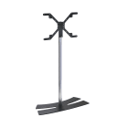 Erard - LUX-UP 1400 XL pied TV Noir, orientable de +/- 20°, gestion des câbles.