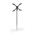 Erard - LUX-UP 1400 XL pied TV Blanc, orientable de +/- 20°, gestion des câbles.