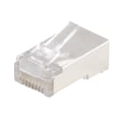 Erard - Kit de 6 prises RJ45 Cat. 6 - PVC transparent