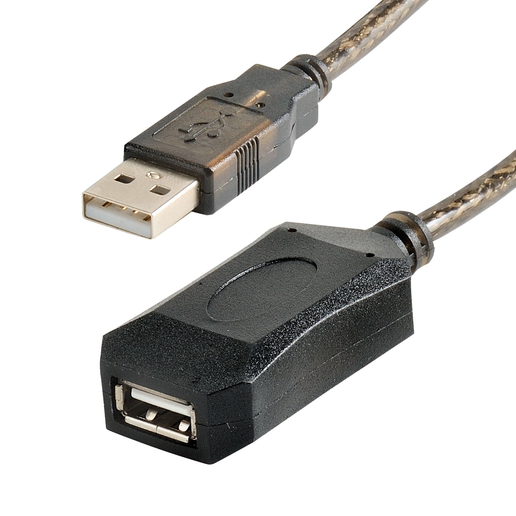 Erard - Cordon USB - 10m - 2.0 - A mâle /femelle amplifié