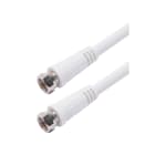 Erard - Cordon satellite - 1m - F M/M - 75 Ohms - nickel