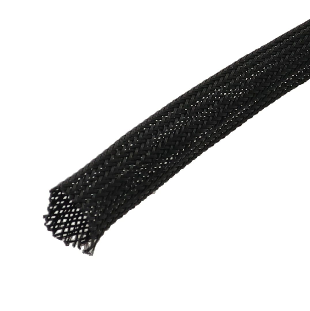 Erard - Gaine tressée 15/21 50m - polyamide 6.6 noir