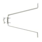Erard - 1 Paire fixations murales pour mâts, déport 35 cm sans contreplaque - Galvanisé