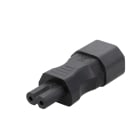 Erard - Adaptateur IEC C14 Mâle / IEC C7 Femelle - 10A