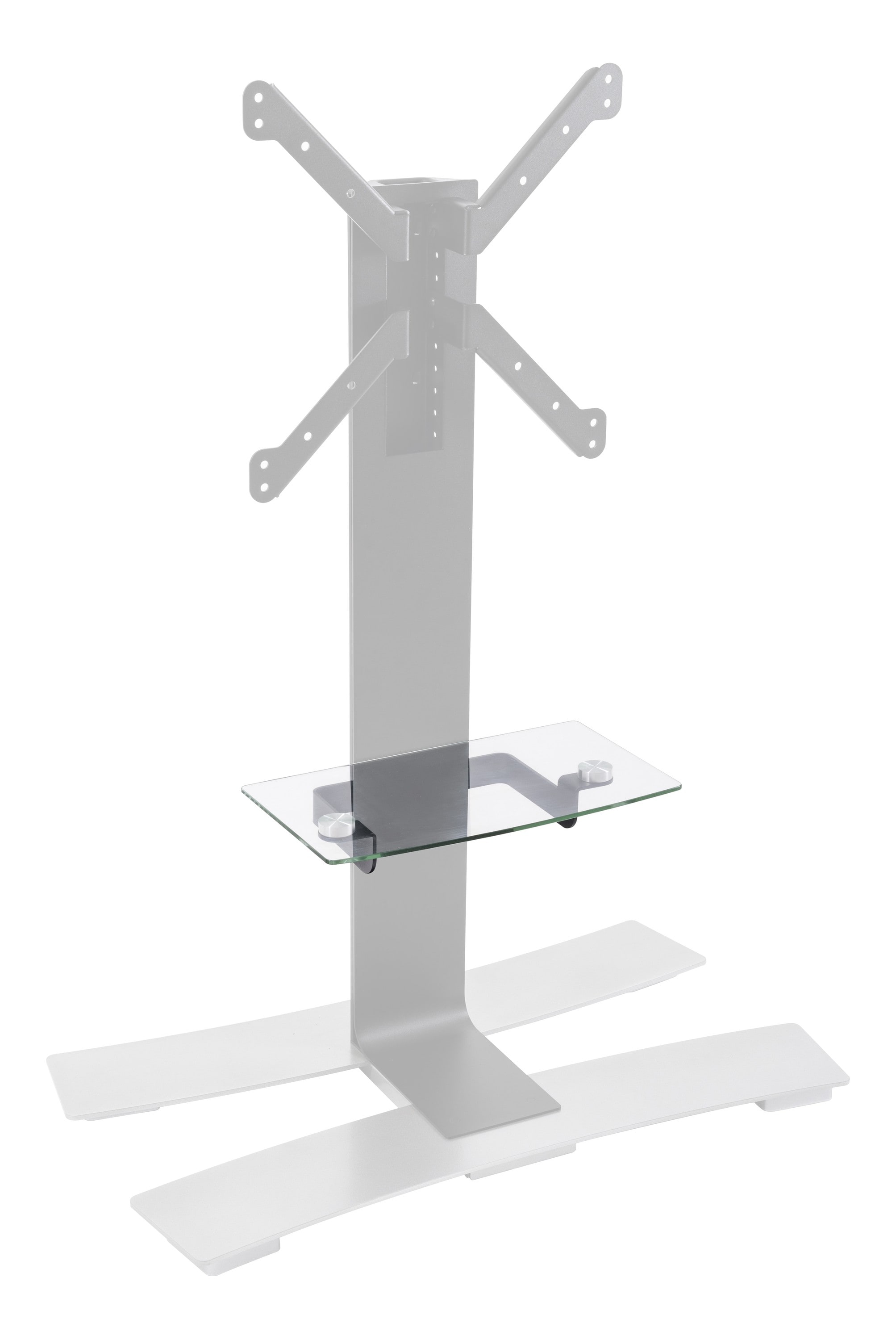 Erard - WILL - Tablette Noire pour colonnes WILL, poids maximum supporté de 5 kg