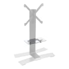 Erard - WILL - Tablette Noire pour colonnes WILL, poids maximum supporté de 5 kg