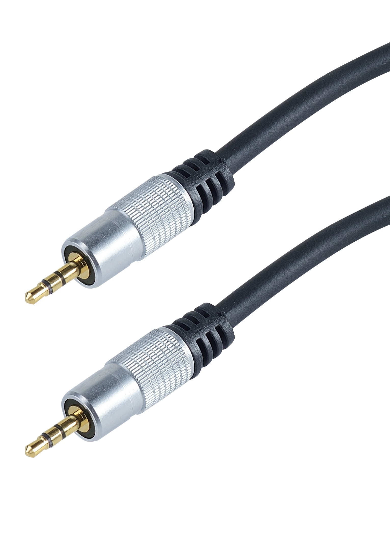 Erard - Cordon Jack 3.5 mm - 5m M/M - prises métal - OR