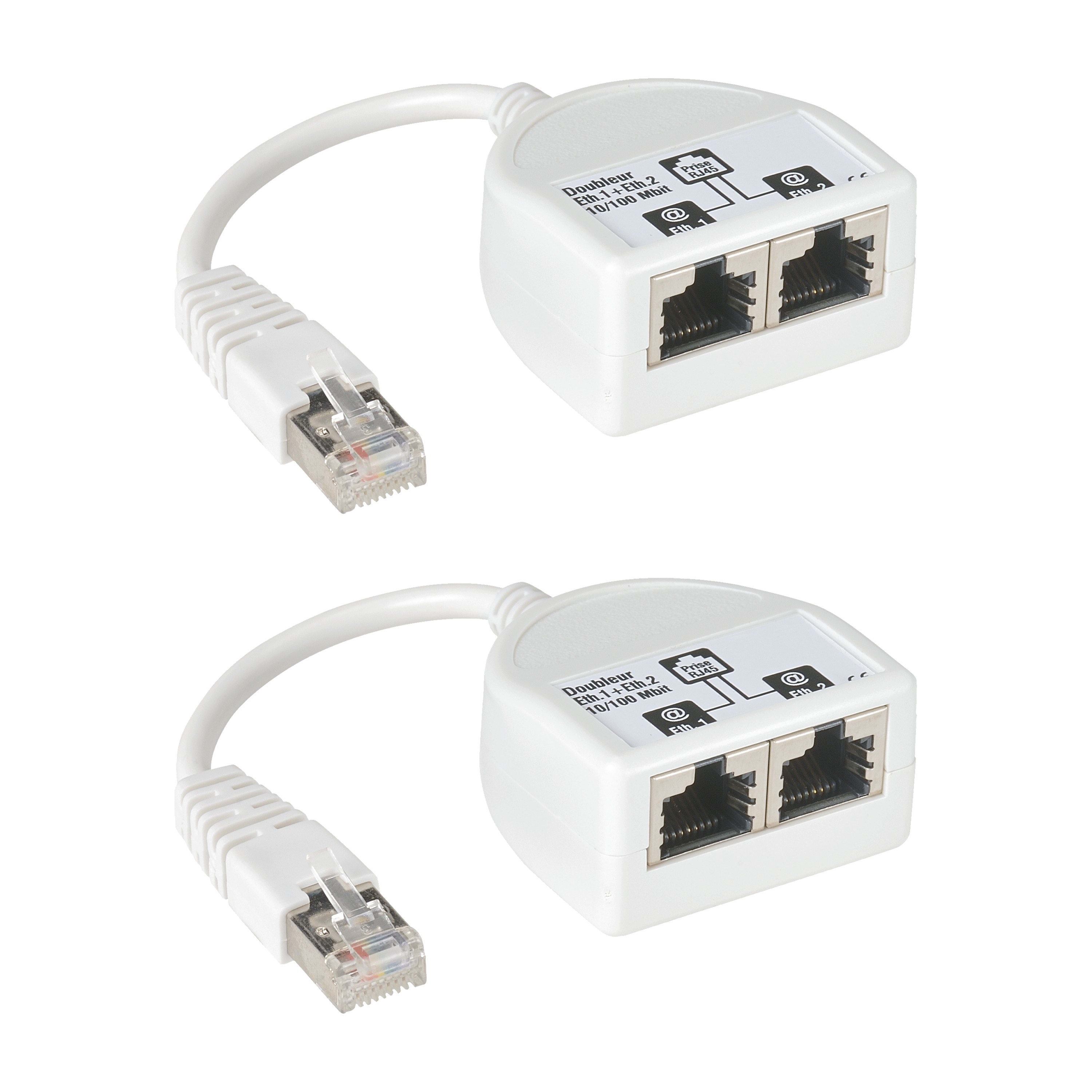 Erard - Coupleur / découpleur RJ45 - Internet, 2 flux