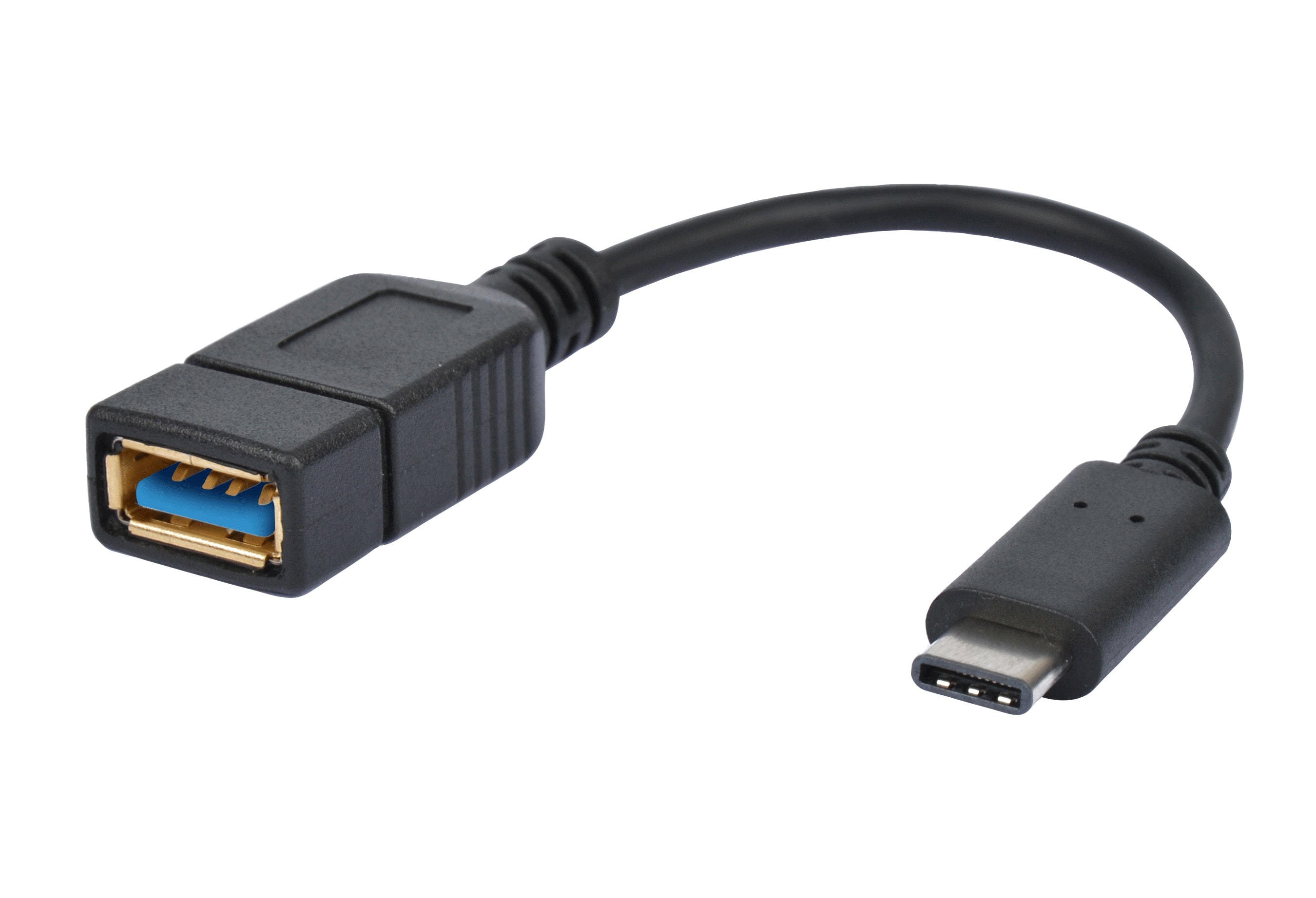 Erard - Adaptateur USB 3.2 - C M / A F - noir - 15cm