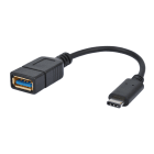Erard - Adaptateur USB 3.2 - C M / A F - noir - 15cm
