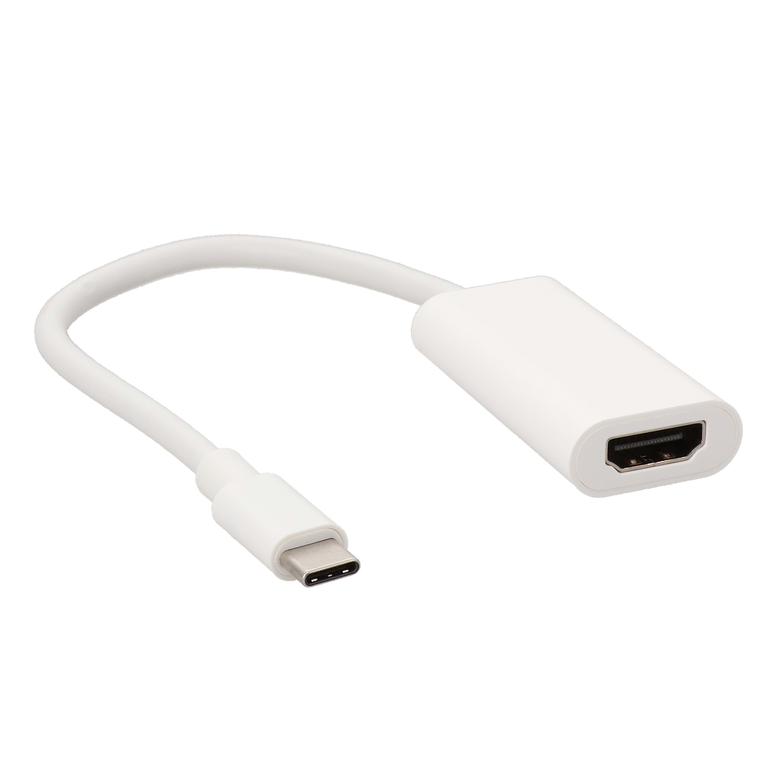 Erard - Convertisseur USB 3.2 gen 1 - C M vers HDMI A F - plug & play - 15cm