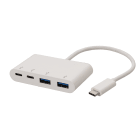 Erard - Convertisseur USB 3.2 gen 1 - C M vers HDMI F + USB C F + 2 USB A F - 15cm