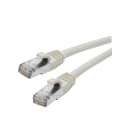 Erard - Cordon RJ45 M/M - Cat. 7 - S/FTP - 600MHz- gris - 0m50
