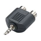 Erard - Adaptateur Jack 3.5mm Mâle / 2 x 1 RCA Fem