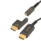 Erard - Cordon AOC HDMI A M/M + adap HDMI D F/ A M- UHD 4K/60ips HDR 4:4:4 - OR - 15m
