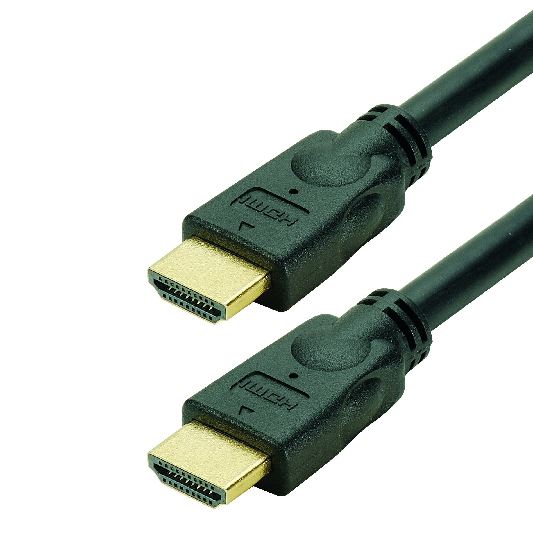Erard - Cordon HDMI A M/M - 20m - PERFORM - 4K/60ips HDR 4:2:0 - gaine pvc noire - OR