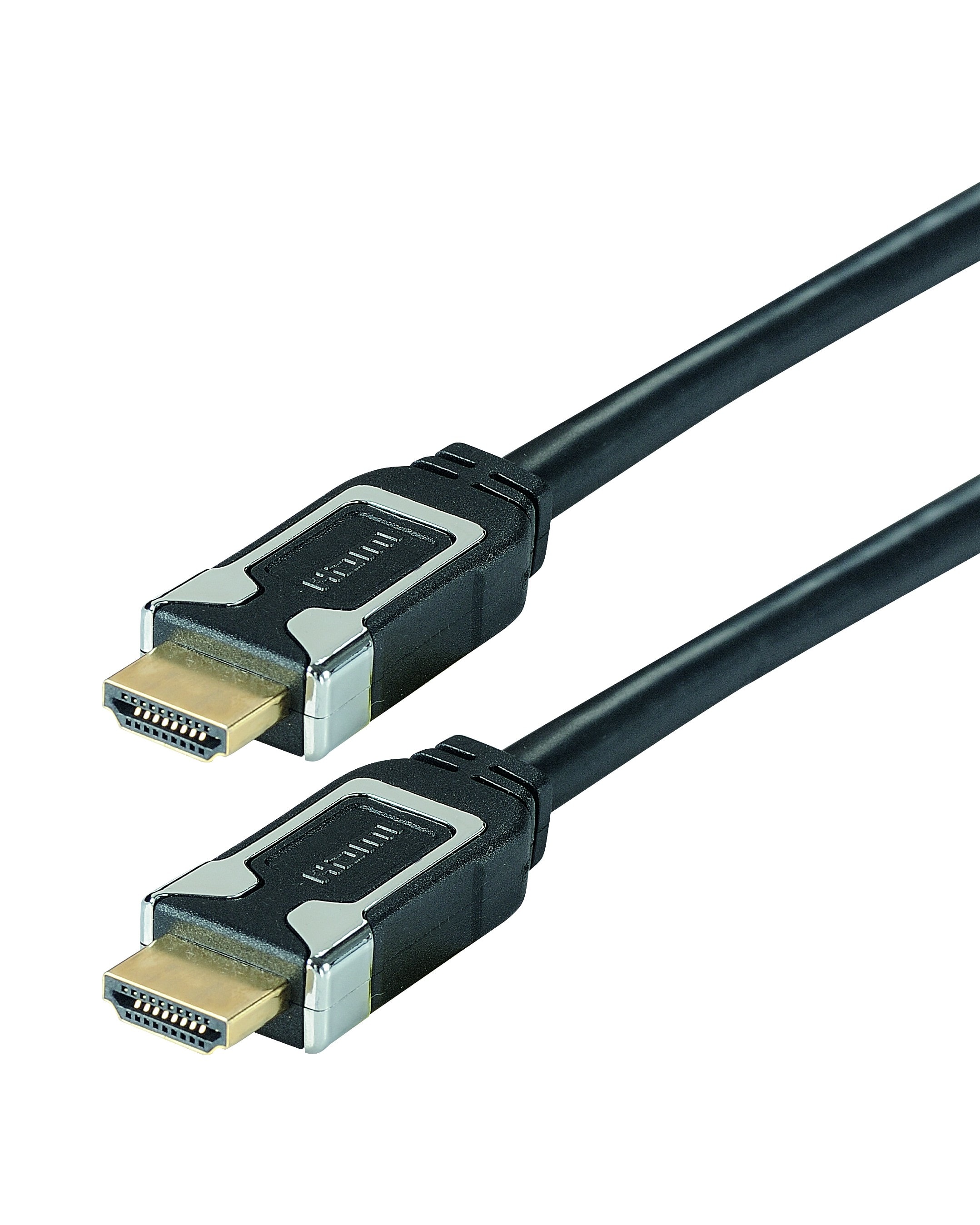Erard - Cordon HDMI A M/M - IMMUNITY - 4K/60ips HDR 4:4:4 - gaine striée - OR - 0m80